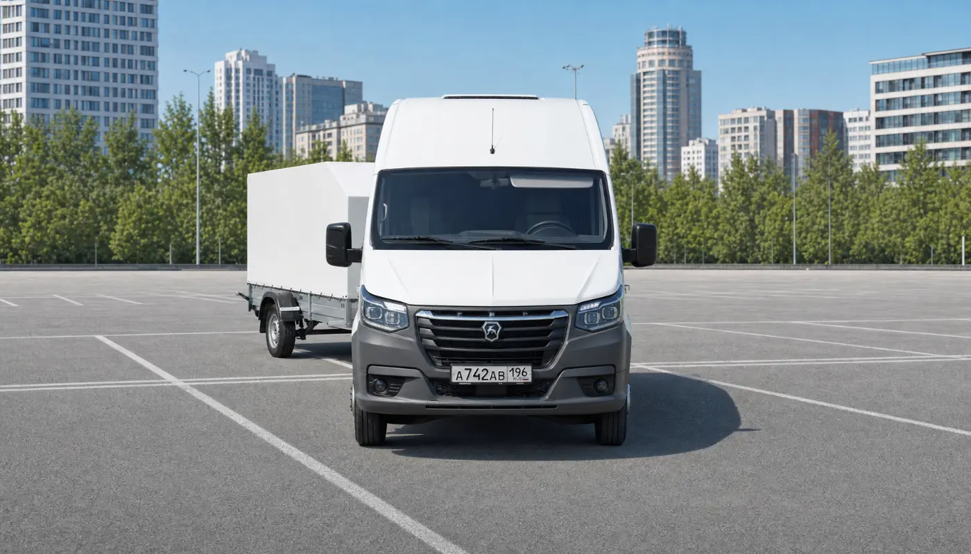 Luidor F88 с прицепом